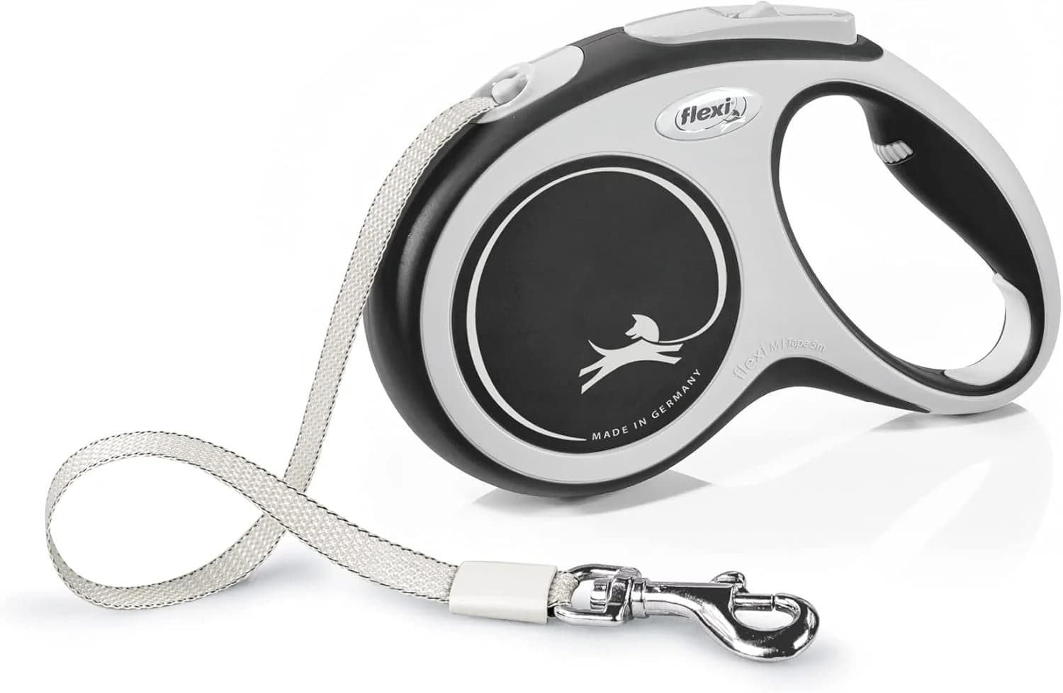 Flexi New Comfort M 5m — Correa Extensible con Sistema de Frenado Suave