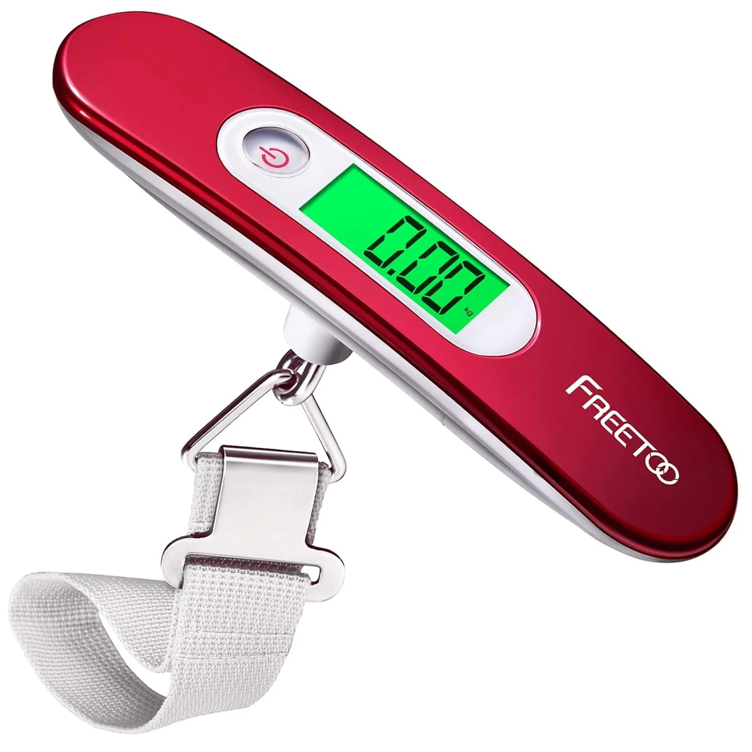 FREETOO Digital Balanza Báscula de Equipaje — 50 kg LCD Retroiluminada