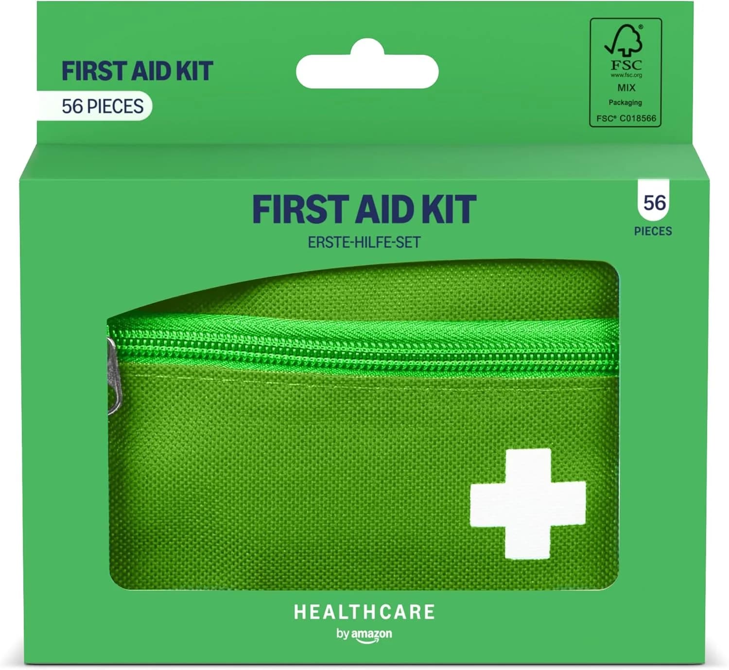 Healthcare by Amazon Kit de Primeros Auxilios 56 Piezas