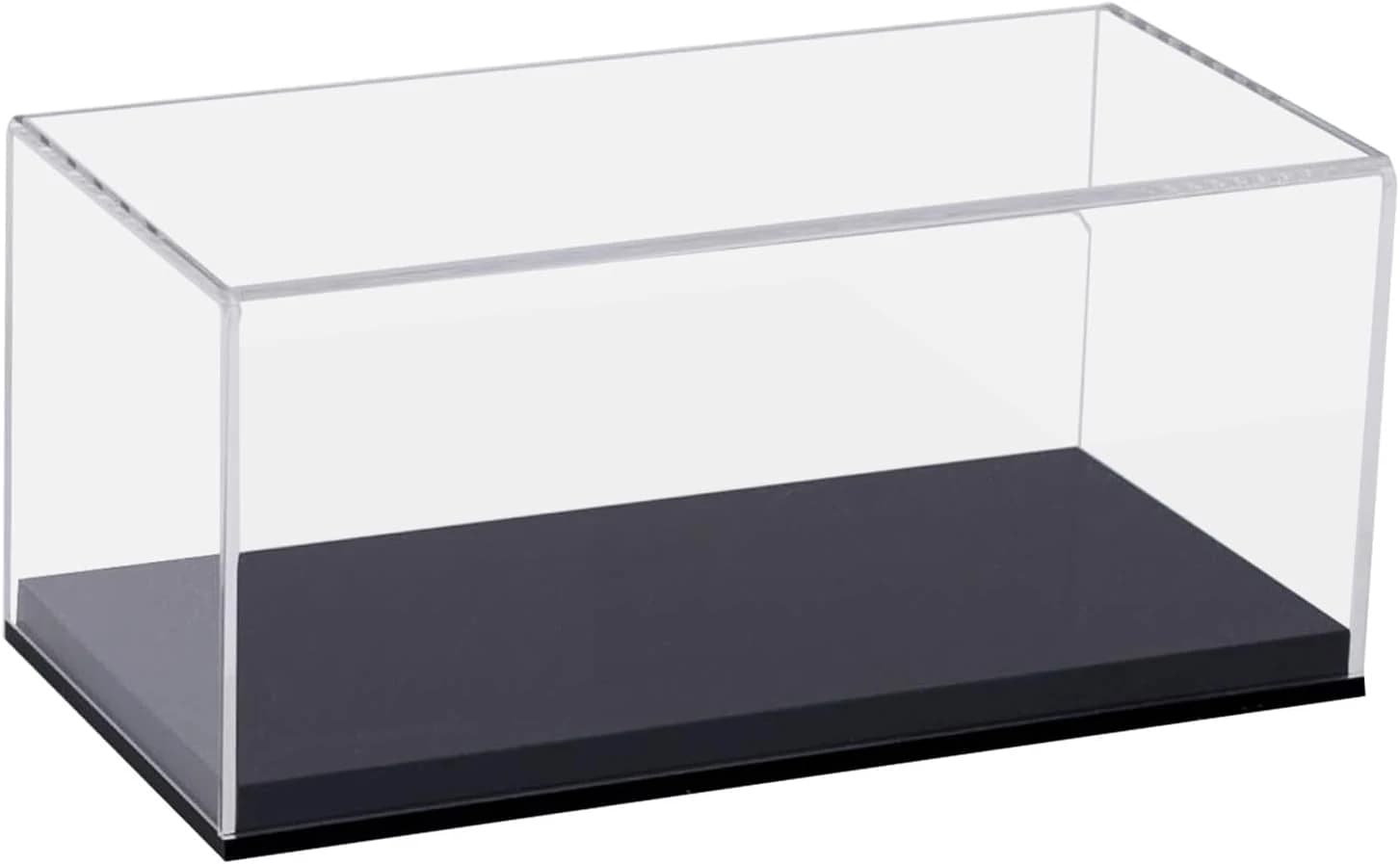 HMF Vitrina Expositora, Vitrina de Acrílico para Colecciones y Figuras | 24 x 12 x 11 cm