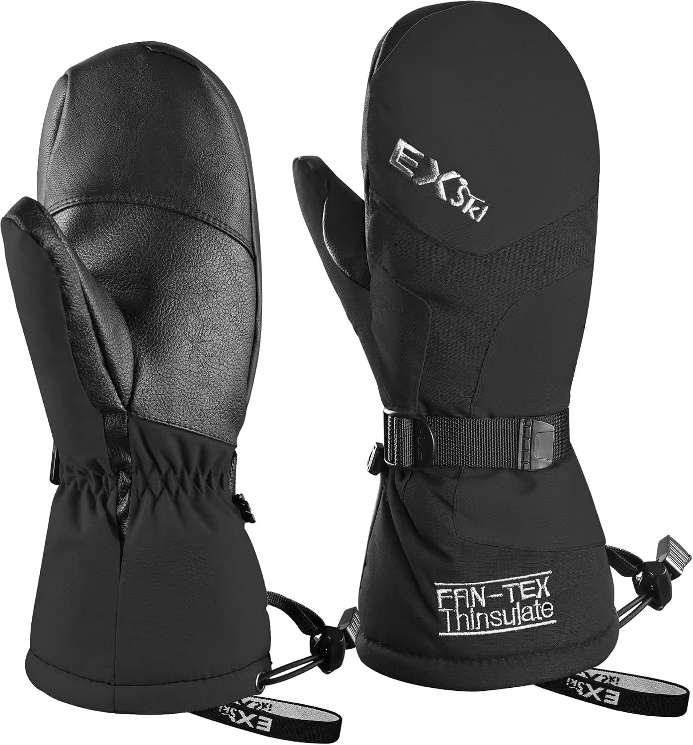 Manoplas Esquí Hombre Caliente Guantes Invierno Snowboard Impermeables Prueba Viento Térmica Thinsulate Mujer