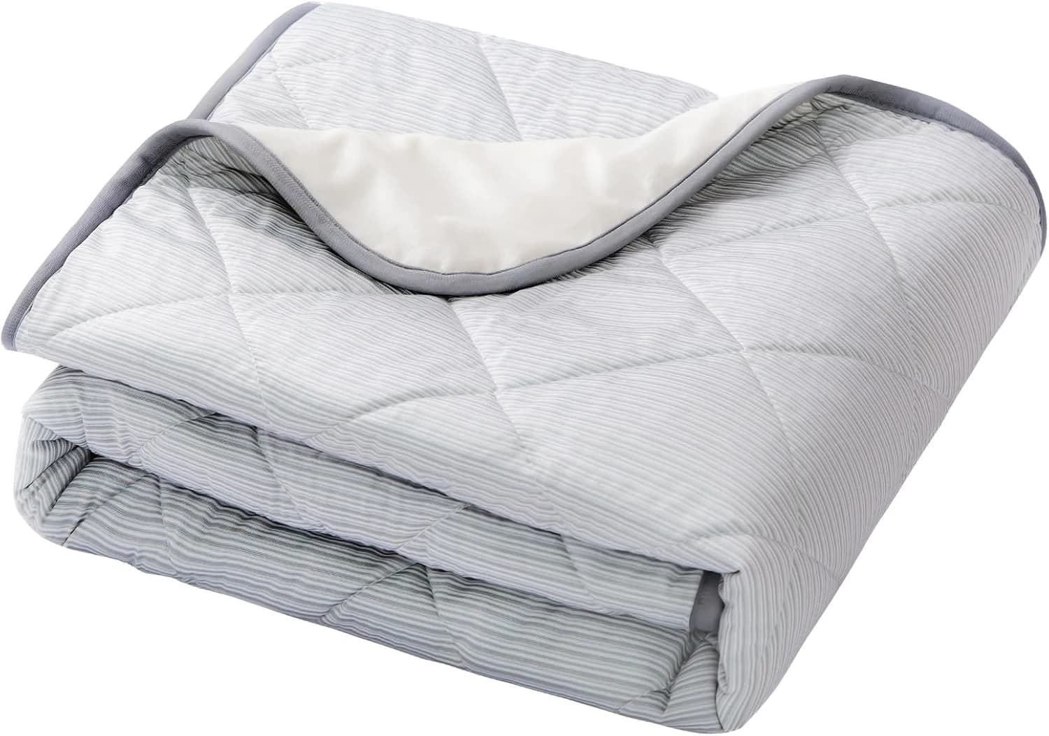 Manta Enfriadora de Doble Cara para Perros: Fresca con Q-MAX>0.4 por un Lado y Suave por el Otro. Alfombra Refrescante Impermeable y Lavable para Sofá, 60x47 cm, Ideal para Mascotas Pequeñas.