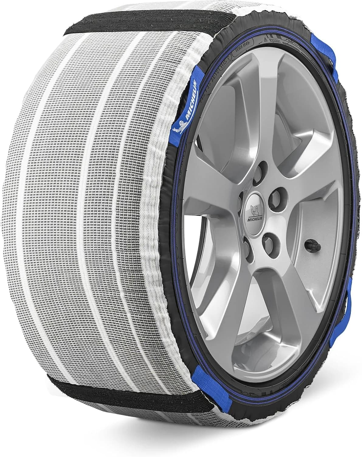 MICHELIN 008417 SOS GRIP Cadenas de nieve textiles Coche, Fundas de nieve para neumáticos, EVO 7