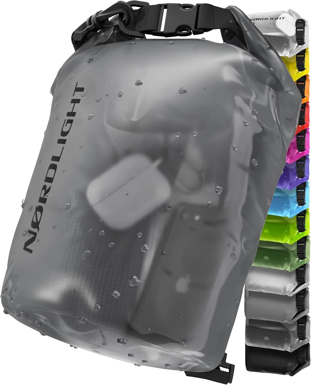 Nordlight Bolsa Estanca Impermeable — 2L/5L/10L/15L/20L/30L con Cierre Enrollable