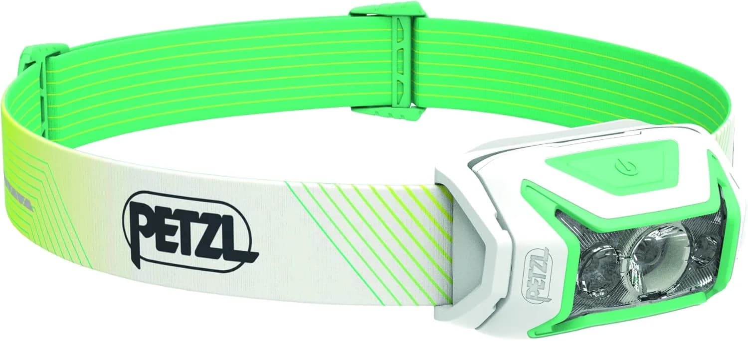 Petzl Actik Core — Linterna Frontal Recargable con Luz Roja