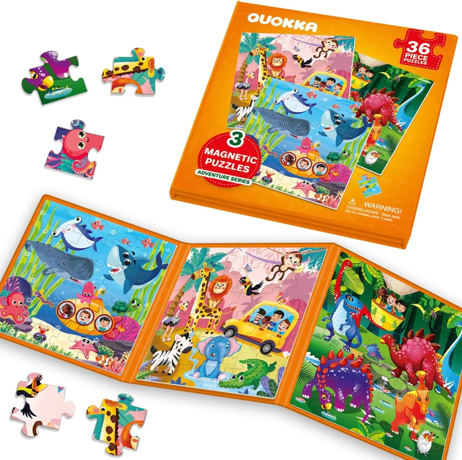 Puzzle Magnetico 3-5 Años – Juegos Viaje Niños 4-6 Años