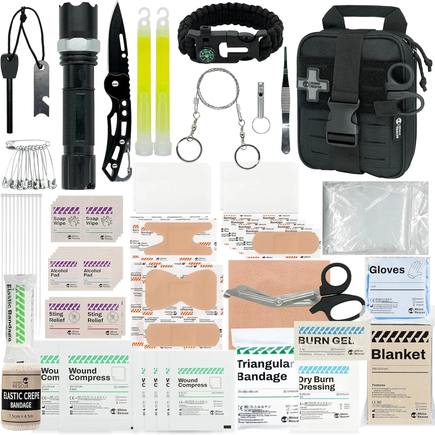 Rhino Rescue Ultralight — Botiquín Mediano Impermeable