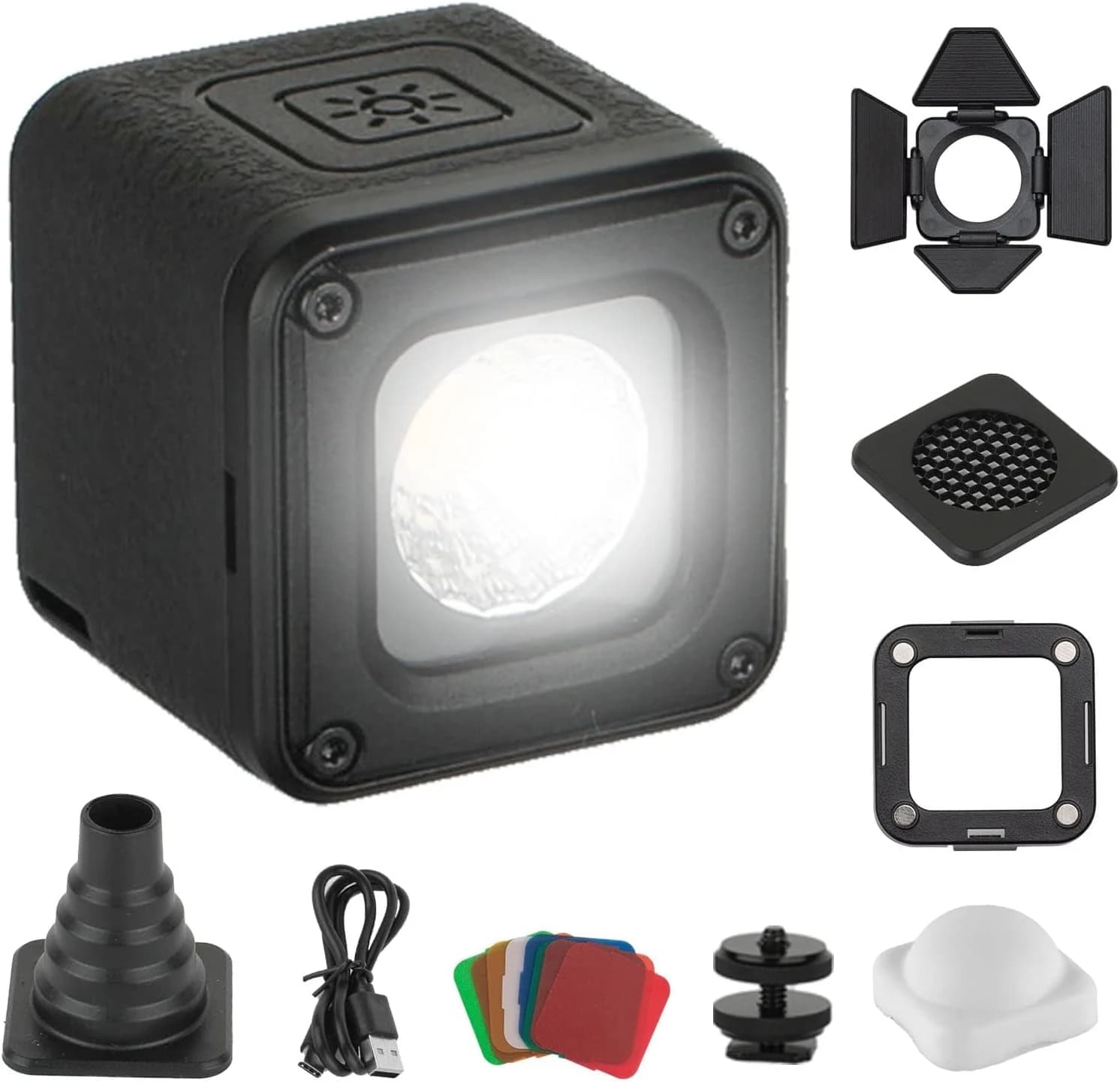 SMALLRIG RM01 Mini Luz de Video LED, Cube Light 5600K CRI95-3405