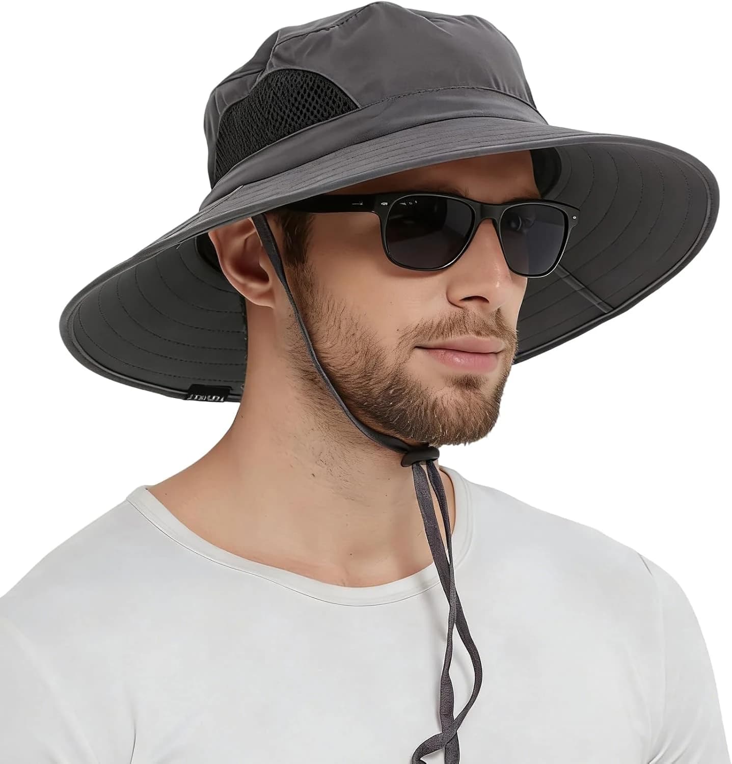 Sombrero de Sol Pescador Impermeable ala Ancha Unisex Hombre Mujer