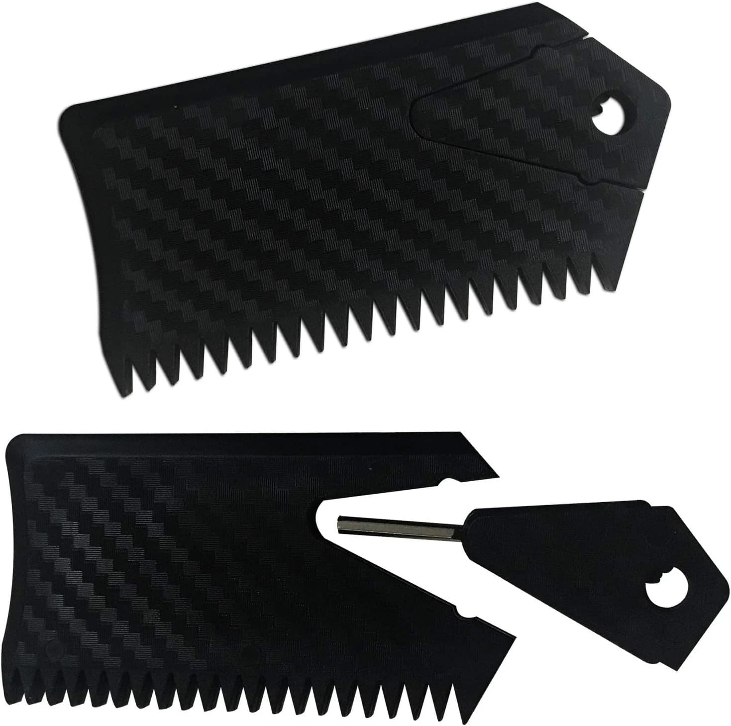 Surf Wax Peine 2 Piezas Peine de Cera+Llave de Aleta para Tabla de Surf