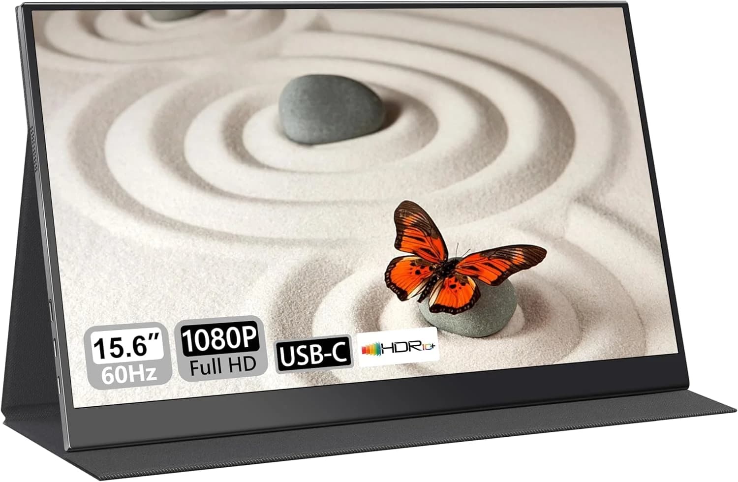 UFYQL Monitor Portátil 15.6" FHD IPS — Ultraligero con VESA