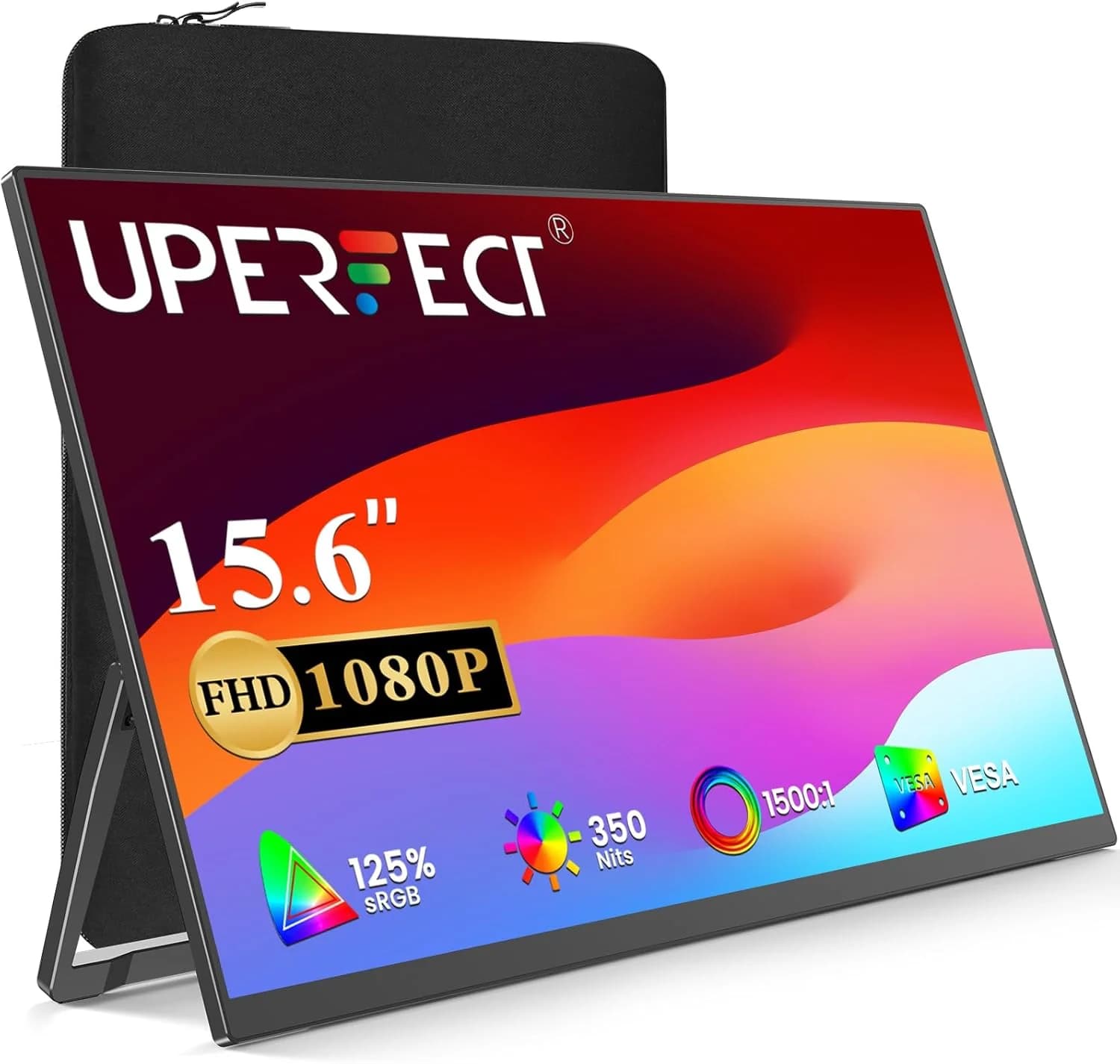 UPERFECT 15.6" FHD IPS con VESA — Versátil y Montable